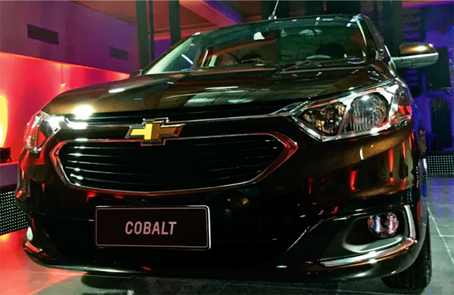 Chevrolet Cobalt passa pela 1ª reestilização