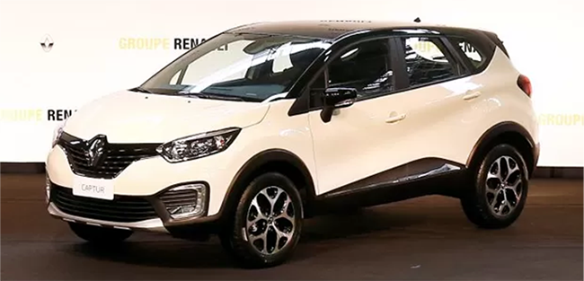 Renault anuncia produção do SUV Captur no Brasil