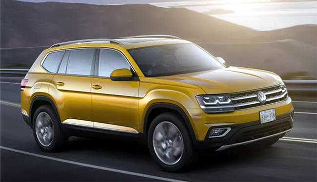 Volkswagen revela SUV de 7 lugares ATLAS