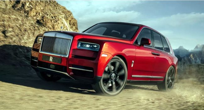 Rolls-Royce mostra seu primeiro SUV