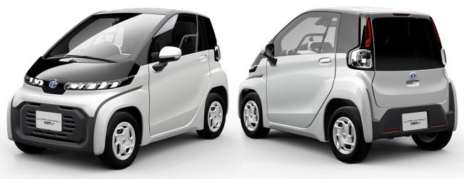 Toyota revela minicarro elétrico