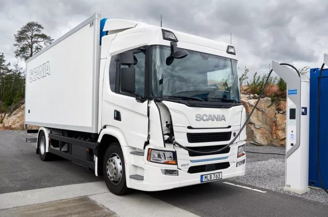 Scania lança linha de caminhões elétricos na Europa