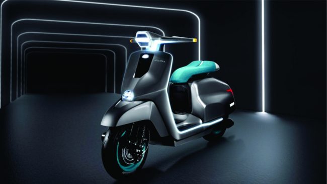 Lambretta apresenta conceito de scooter elétrica